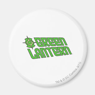 Green Lantern Logo Tilted Magnet