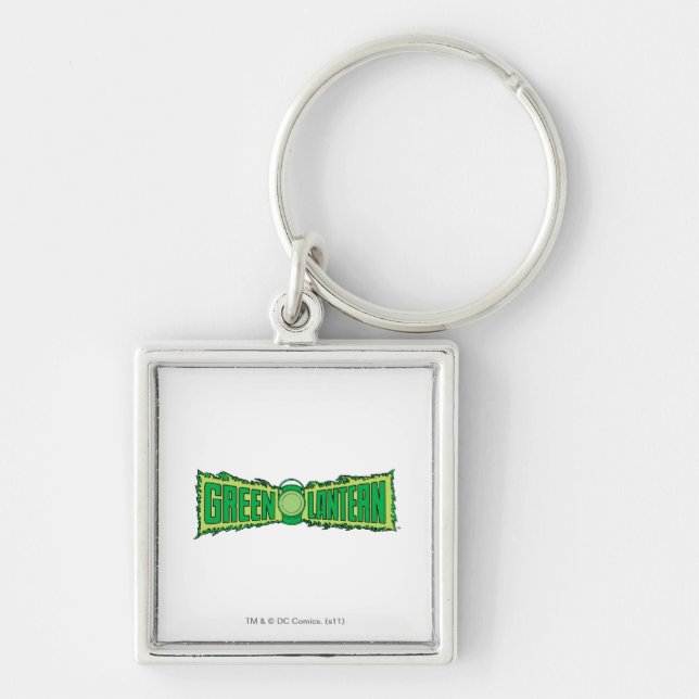 Green Lantern Logo with Lantern Key Ring (Front)