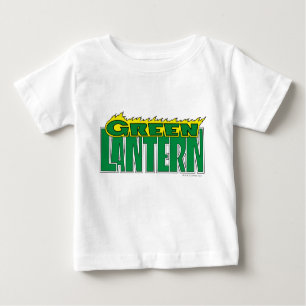 Green Lantern Logo - Yellow Flames Baby T-Shirt