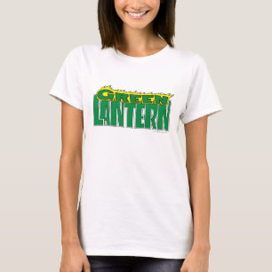 Green Lantern Logo - Yellow Flames T-Shirt
