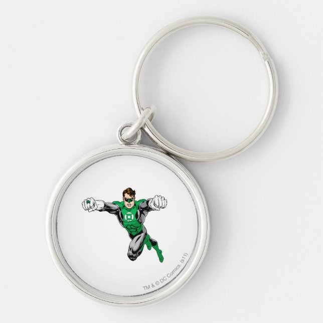 Green Lantern - Looking Forward Key Ring (Front)