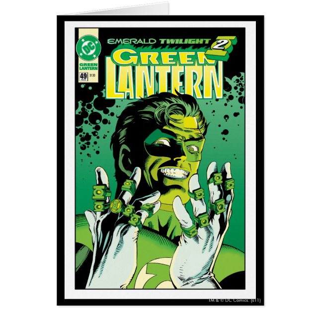 Green Lantern  - Many Rings (Front)