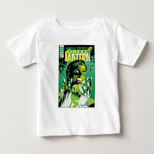 Green Lantern  - Many Rings Baby T-Shirt (Front)