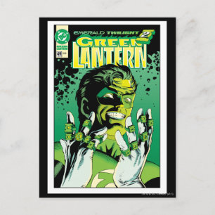 Green Lantern - Many Rings Postcard