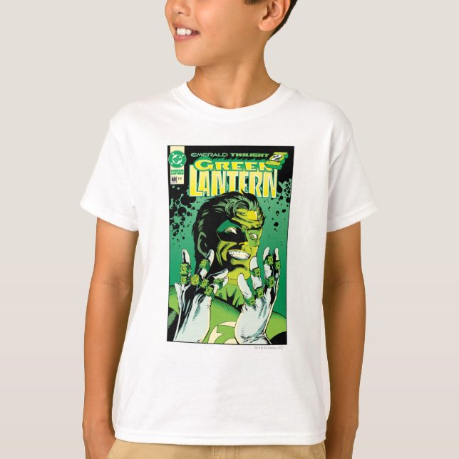 Green Lantern  - Many Rings T-Shirt (Front)