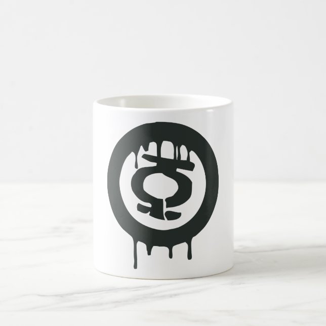 Green Lantern Paint Symbol Coffee Mug (Center)