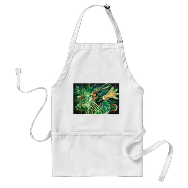 Green Lantern Painting Standard Apron (Front)