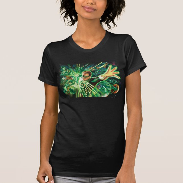 Green Lantern Painting T-Shirt (Front)
