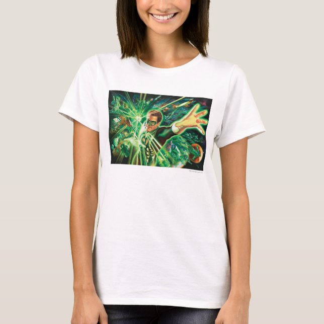 Green Lantern Painting T-Shirt (Front)