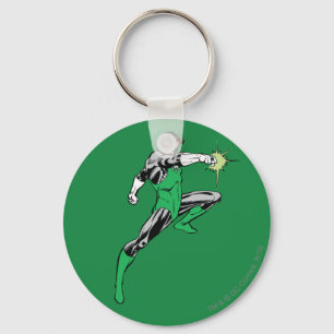 Green Lantern Pointing Ring Key Ring