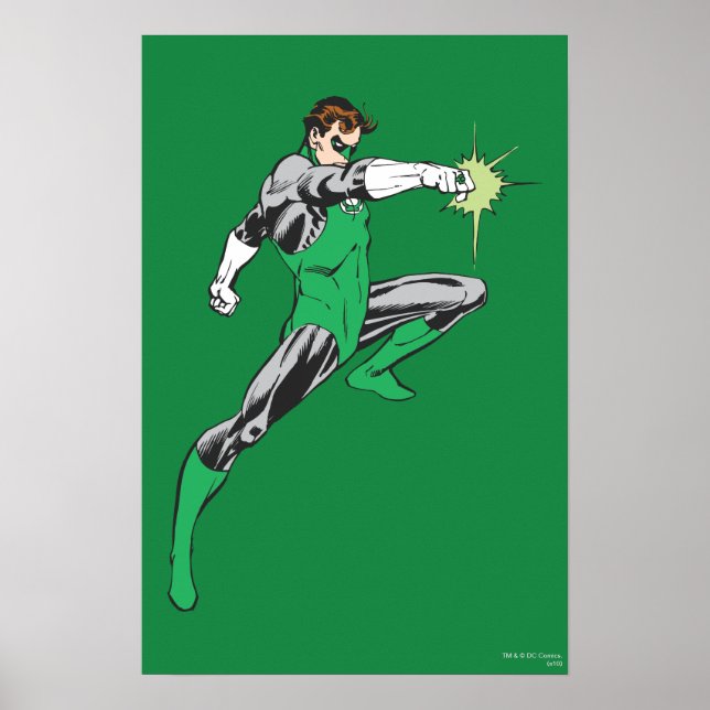 Green Lantern Pointing Ring Poster (Front)