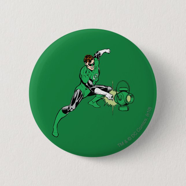 Green Lantern Power 6 Cm Round Badge (Front)