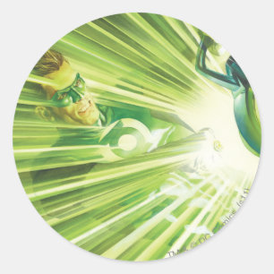 Green Lantern Power Classic Round Sticker