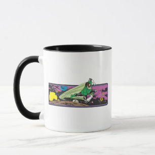 Green Lantern Races Thru Space Mug
