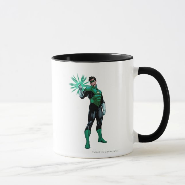 Green Lantern & Ring Mug (Right)
