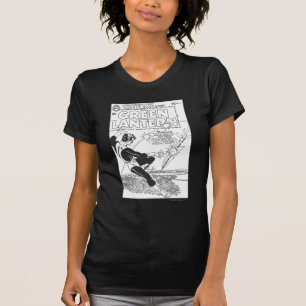 Green Lantern - Runaway Missile, Black and White T-Shirt