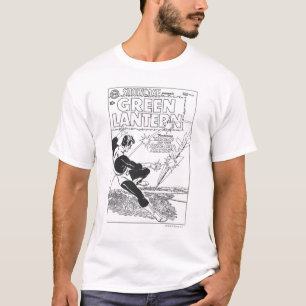 Green Lantern - Runaway Missile, Black and White T-Shirt