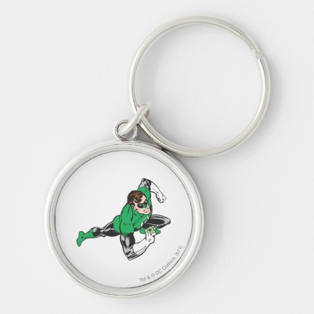 Green Lantern Runs Key Ring (Front)