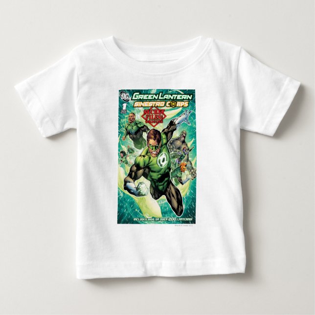 Green Lantern - Secret Files and Origins Cover Baby T-Shirt (Front)