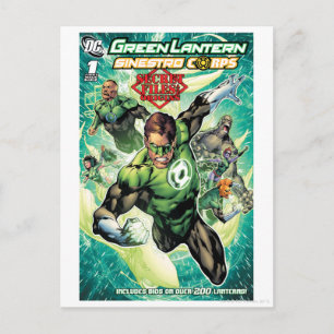 Green Lantern - Secret Files and Origins Cover Postcard