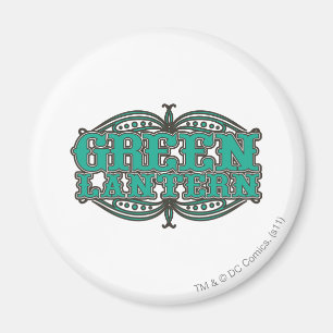Green Lantern Showtime Letters Magnet