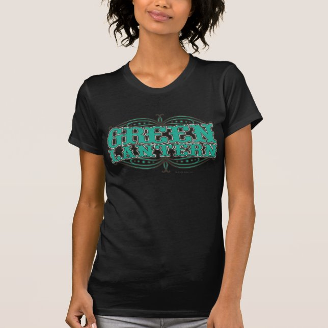 Green Lantern Showtime Letters T-Shirt (Front)
