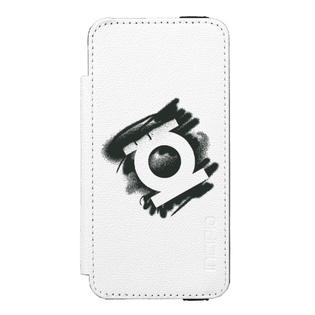 Green Lantern Spray Symbol Incipio iPhone Wallet Case (Folio Front)