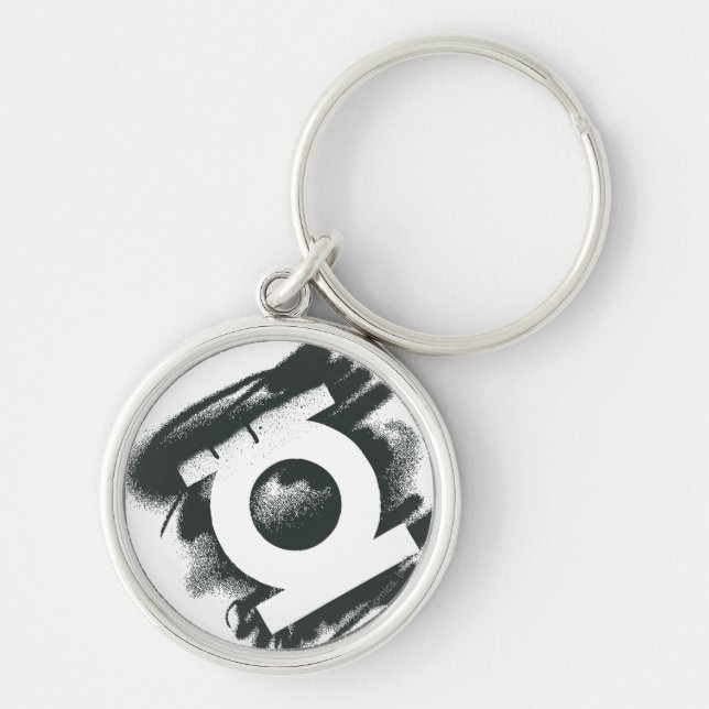 Green Lantern Spray Symbol Key Ring (Front)