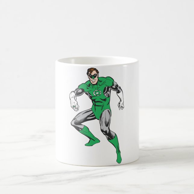 Green Lantern Squats Coffee Mug (Center)