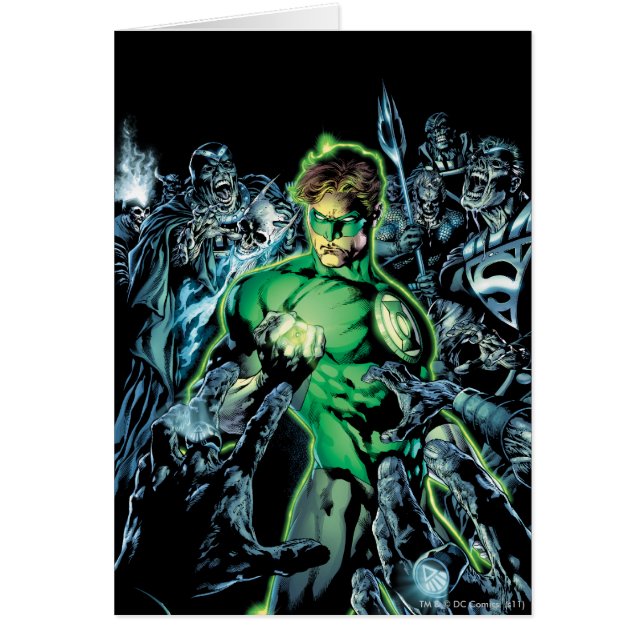 Green Lantern Surrounded - Colour (Front)