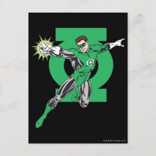Green Lantern & Symbol Postcard