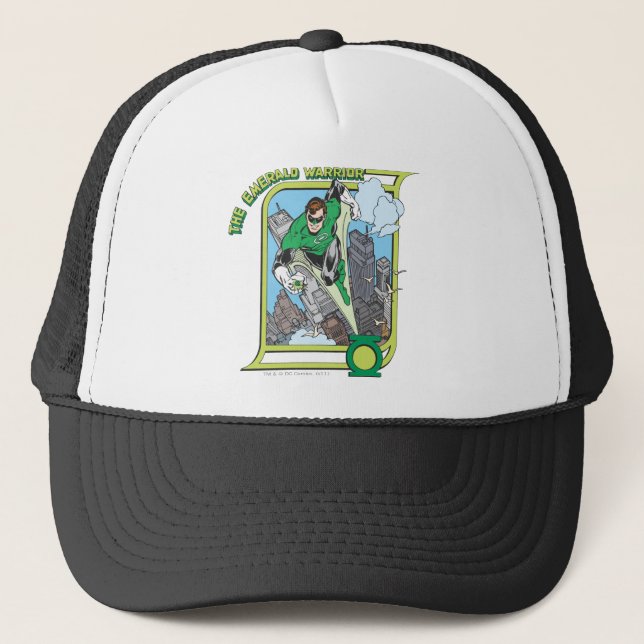 Green Lantern - The Emerald Warrior Trucker Hat (Front)