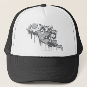 Green Lantern - Twisted Innocence BW Trucker Hat