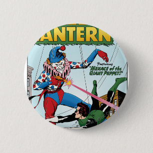 Green Lantern vs Clown 6 Cm Round Badge