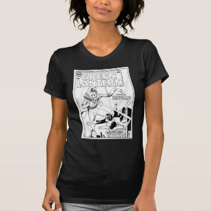 Green Lantern vs Clown, Black and White T-Shirt