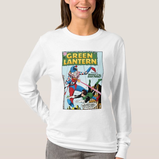 Green Lantern vs Clown T-Shirt (Front)