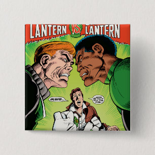 Green Lantern vs Green Lantern 15 Cm Square Badge
