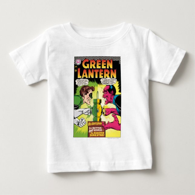 Green Lantern vs Sinestro Baby T-Shirt (Front)