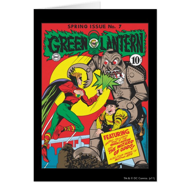 Green Lantern vs The Wizard of Odds (Front)