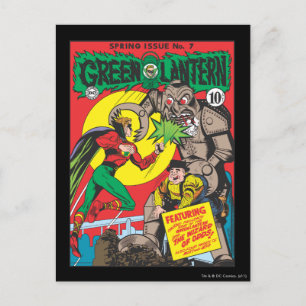 Green Lantern vs The Wizard of Odds Postcard