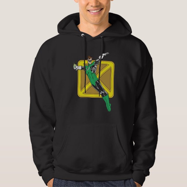 Green Lantern  with Background Hoodie (Front)