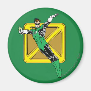 Green Lantern with Background Magnet