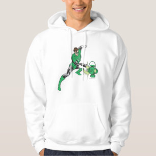 Green Lantern with Lantern 2 Hoodie