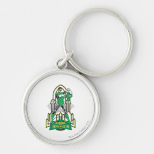 Green Lantern with Letters Key Ring