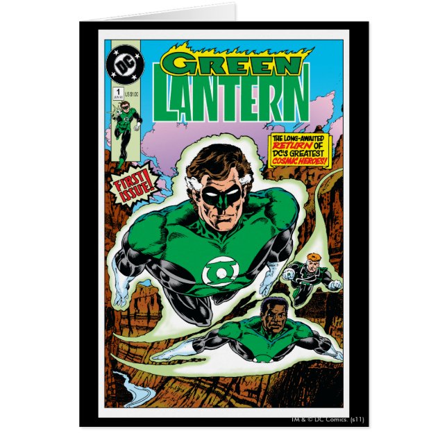 Green Lanterns Flying (Front)