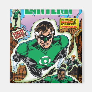 Green Lanterns Flying Magnet