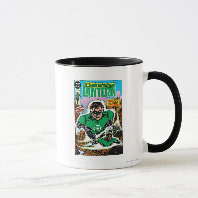 Green Lanterns Flying Mug (Right)