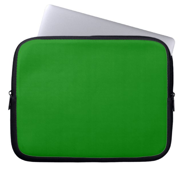 Green Laptop Sleeve (Front)