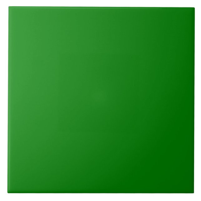 Green Large Ceramic Tile (Front)