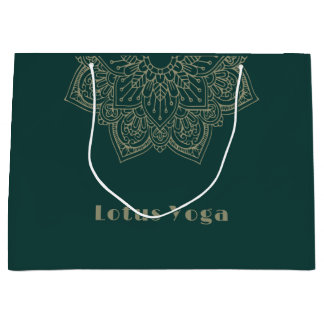 green  large gift bag